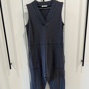 sz Medium Sleeveless Harem Jumpsuit Romper